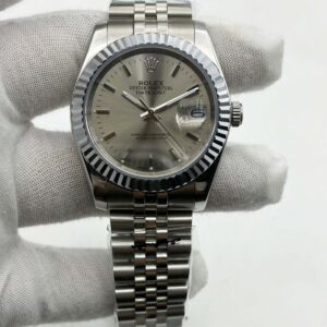 Rolex Steel Grey Index Dial Datejust 36 Ref.1601