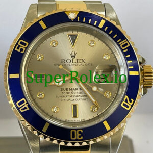 Rolex Submariner Date 40MM Steel and Gold Ref.16613