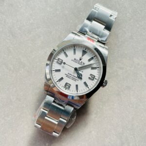 JDF Factory 1:1 Rolex Explorer 124270 36mm 904L Steel Best Edition White Dial VR3230