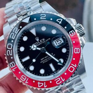 GMF Factory 1:1 Rolex GMT Master II 16710 V5 COLA 904L SS 1:1 RED BLACK Bezel Best Edition