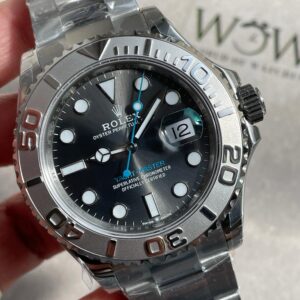 VSF FACTORY 1:1 Rolex Yacht-Master 40mm 116622 904L SS Grey Dial Dots on SS Bracelet VS3135