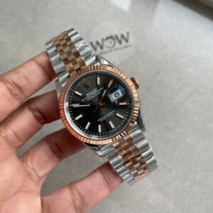 VSF Factory 1:1 Rolex DateJust 36 SS 116231 Best Edition 904L Steel Gray Stick Dial VS3235
