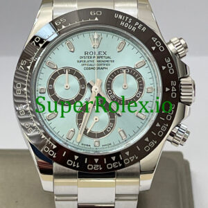 Rolex Platinum Cosmograph Daytona 40 Ice Blue Dial Ref.116506