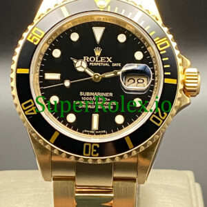 Rolex Submariner Date 40MM Yellow Gold - Ref.16618LN