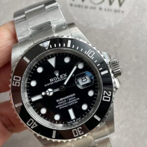 VSF FACTORY 1:1 Rolex SUBMARINER SUB DATE SUBMARINER 41MM 126610 LN BEST EDITION BLACK CERAMIC 904L STEEL VS3235
