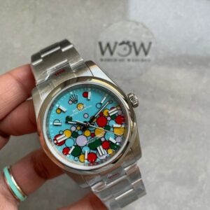KRF Factory 1:1 Rolex Oyster Perpetual 36 126000 904L SS Bubble Dial A2824