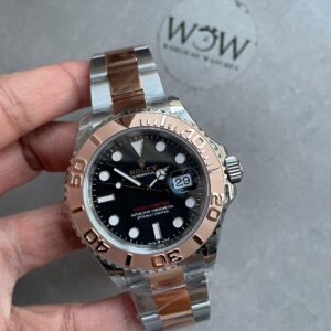 VSF FACTORY 1:1 Rolex Yacht-Master 126621 904L/RG Best Edition Black Dial VS3235