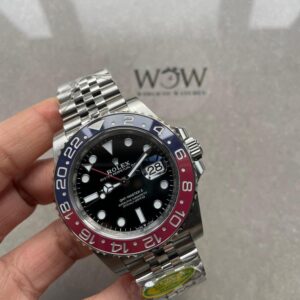 Clean Factory 1:1 Rolex GMT-Master II 126710 BLRO PEPSI Best Edition Blue/Red Ceramic DD3285 CHS