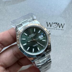 VSF Factory 1:1 Rolex DateJust 36 SS 126234 Best Edition 904L Steel Green Dial VS3235