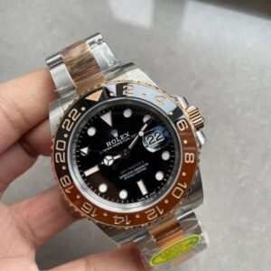 Clean Factory 1:1 Rolex GMT-Master II 126711 CHNR Black/Brown Ceramic Rootbeer Best Edition DD3285 CHS