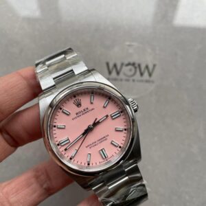Clean Factory 1:1 Rolex Oyster Perpetual 126000 36mm Best Edition 904L Steel Pink Dial VR3230