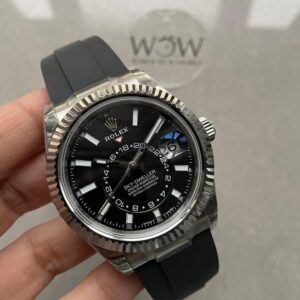 Noob FACTORY 1:1 Rolex Sky-Dweller 326934 904L SS Noob 1:1 Best Edition Black Dial Asian 23J to 9001