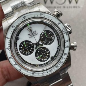 ADGF Factory 1:1 Rolex Daytona SS  Best Edition White Skeleton Dial SA4130