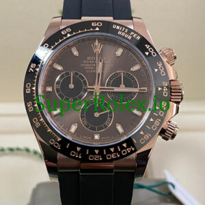Rolex Cosmograph Daytona 40 Everose Gold Chocolate Index Dial Ref.116515LN