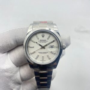 Rolex Datejust II 41 Steel White Index Dial Ref.116300