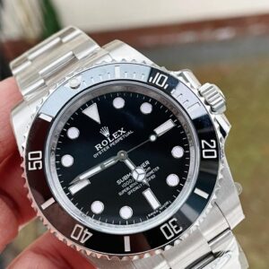 CF FACTORY 1:1 Rolex Submariner 114060 No Date Best Edition Black Ceramic 904L Steel SH3130