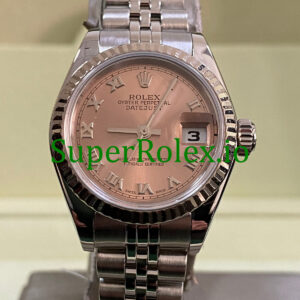 Rolex Lady-Datejust 26MM Steel Pink Roman Dial Ref.79174