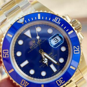 VSF FACTORY 1:1 Rolex Submariner 116618 LB Best Edition Blue Ceramic YG Plated 904L Steel VS3135