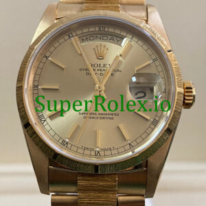 Rolex Day-Date 36MM Yellow Gold Ref.18248 - Champagne Index Dial