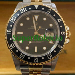 Rolex GMT-Master II Steel and Yellow Gold Ref.16713 - Black Dial