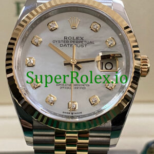 Rolex Datejust 36 Steel and Yellow Gold Ref.126233