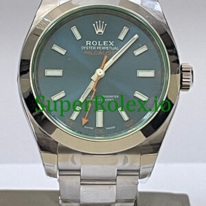 Rolex Milgauss 40MM Blue Dial  Ref.116400GV - Green Crystal