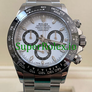 Rolex Cosmograph Daytona 40 Steel White Index Dial Ref.116500LN