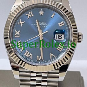 Rolex Datejust 41 Steel and White Gold Rolesor  Ref.126334